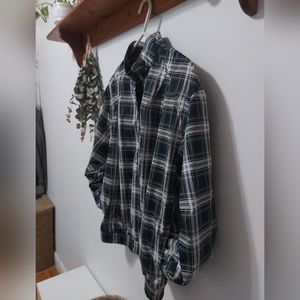 Windbreaker Pullover Plaid